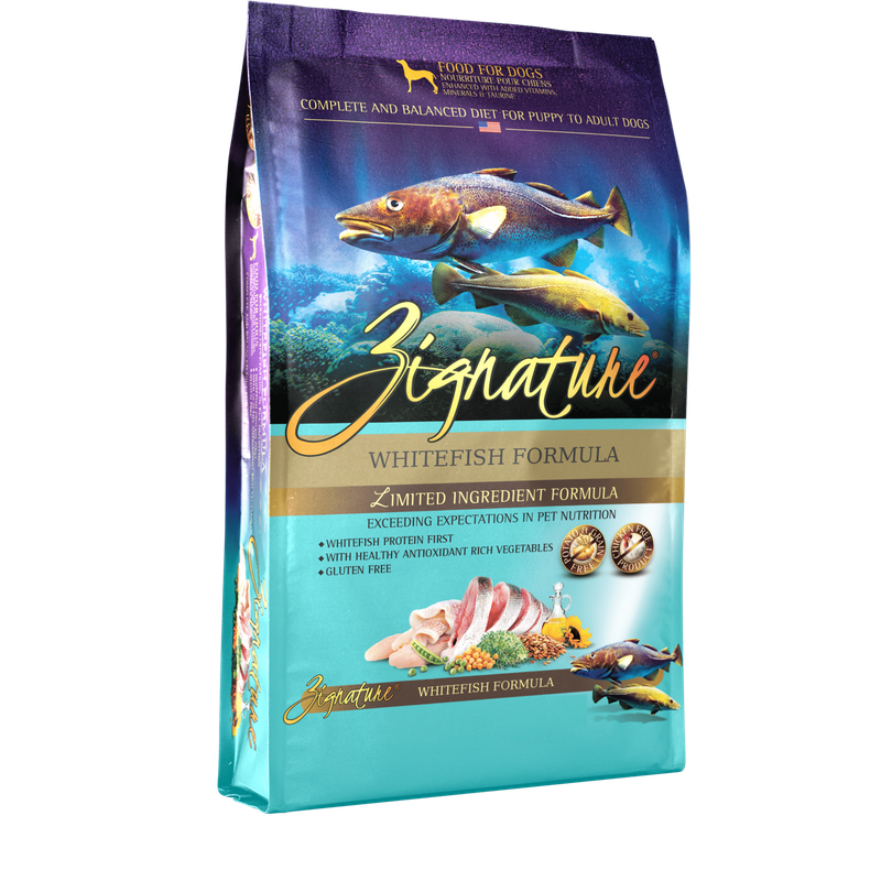 Zignature Dog GF Whitefish Formula 25Lbs