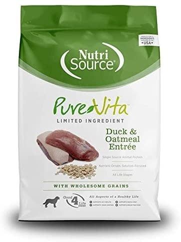 Pure Vita Dog Duck &amp; Oatmeal 5lbs