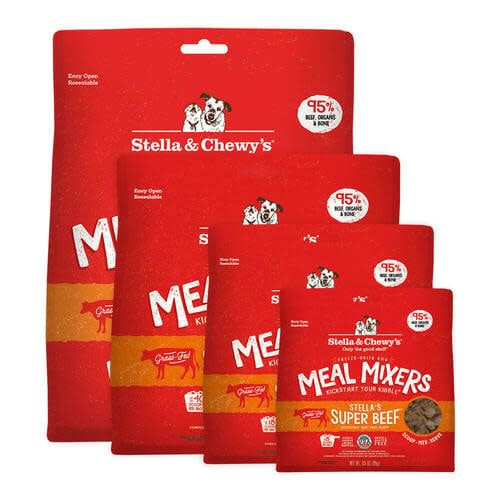 Stella &amp; Chewy&#39;s Dog FD Meal Mixers Super Beef 18oz