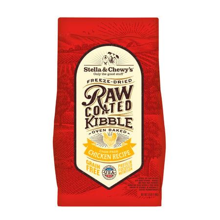 Stella &amp; Chewy&#39;s Dog Dry Raw Coated GF Chicken Cage-Free 3.5#