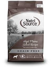 Nutrisource Dog GF Small Bites High Plains Select 15lbs