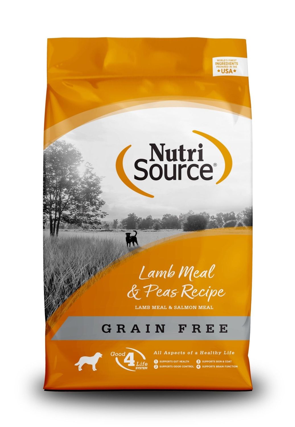 Nutrisource Dog GF Lamb &amp; Pea 15lbs
