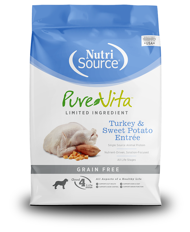Pure Vita Dog GF Turkey &amp; Sweet Potato 5lbs