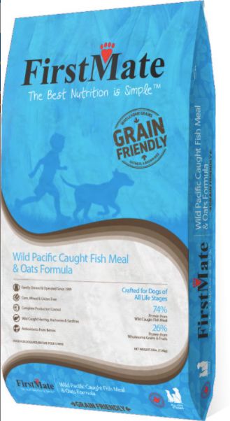 FirstMate Wild Caught Fish Meal &amp; Oats 25lbs