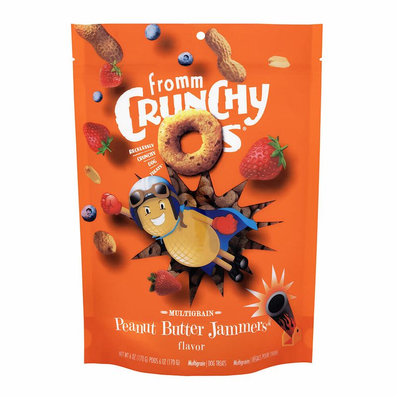 Fromm Crunchy O&#39;s Peanut Butter Jammies 6oz
