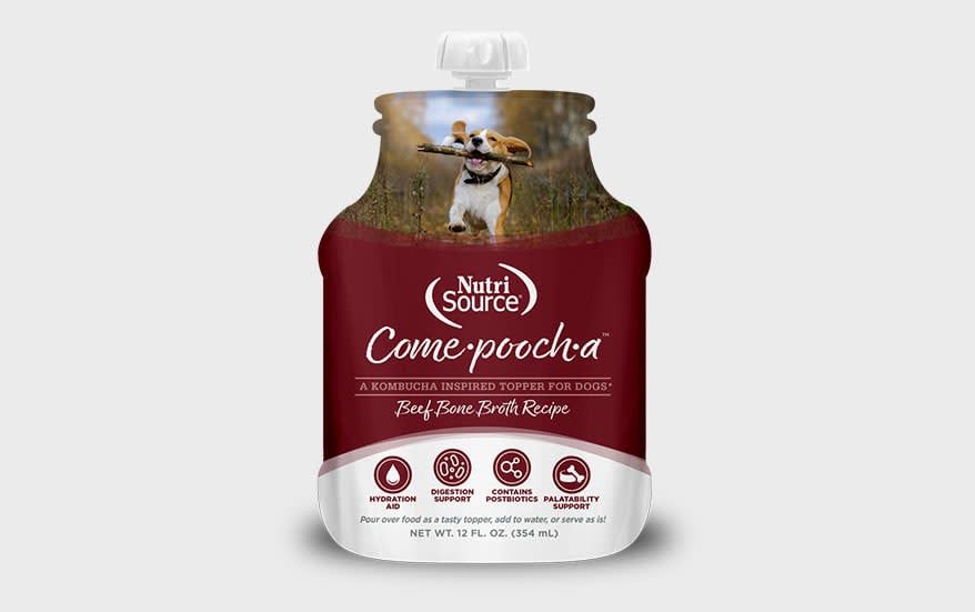 Nutrisource Come-Pooch-A Beef Bone Broth 12oz