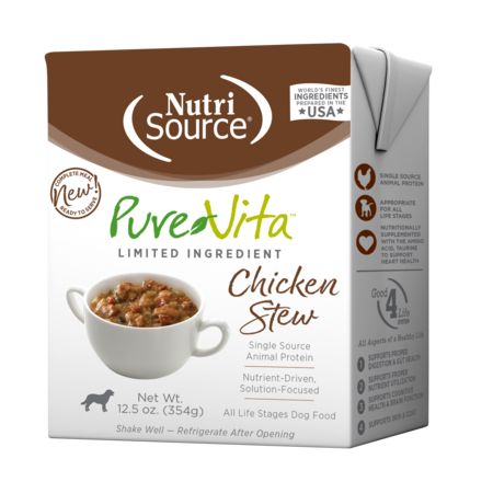 Pure Vita Dog Tetrapak Chicken Stew 12.5oz