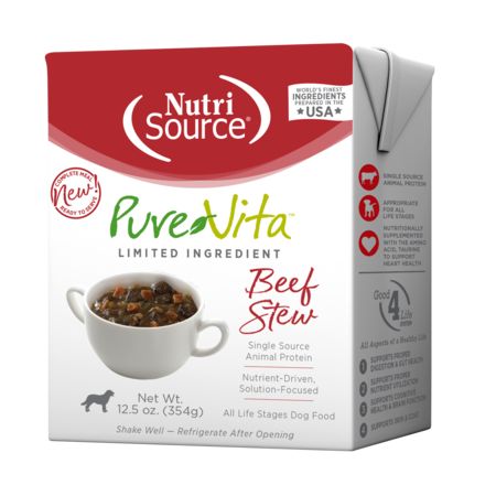 Pure Vita Dog Tetrapak Beef Stew 12.5oz