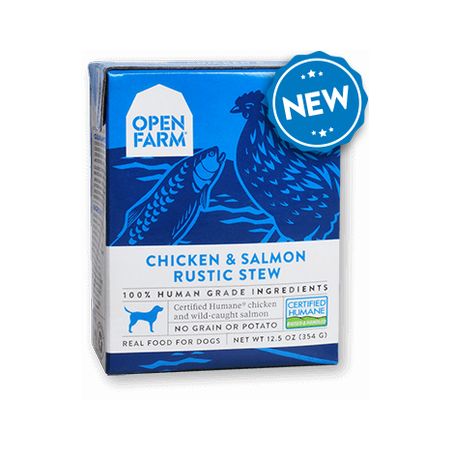 Open Farm Dog Chicken &amp; Salmon Rustic Stew 12.5oz Tetra Pak