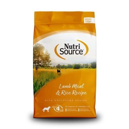 NUTRISOURCE DOG  LAMB &amp; RICE 26#