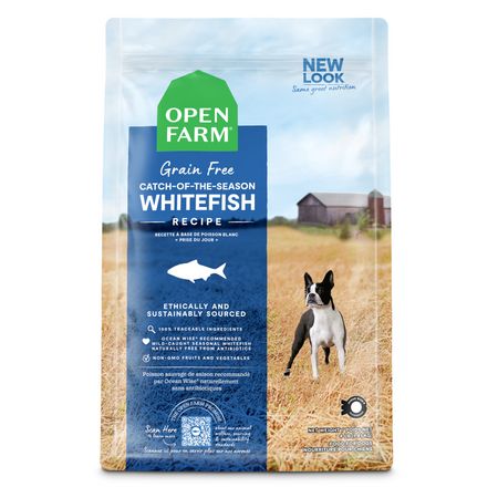 OPEN FARM DOG DRY GF CATCH OF SEASON WHITEFISH LENTIL 4lbs