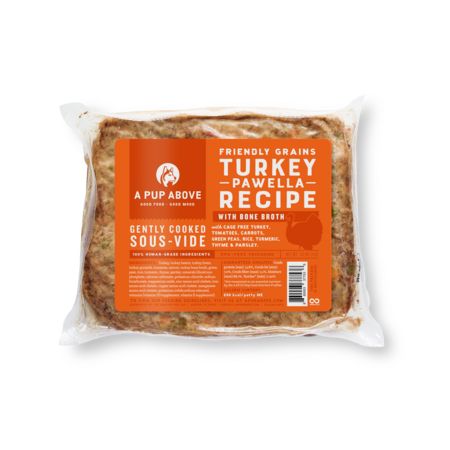 A Pup Above Frozen Gently Cooked Turkey Pawella 1# 10/Case