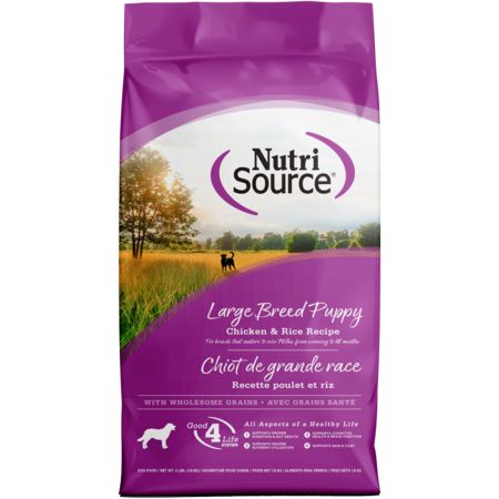 Nutrisource Dog Puppy Chicken &amp; Rice Large Breed 4#