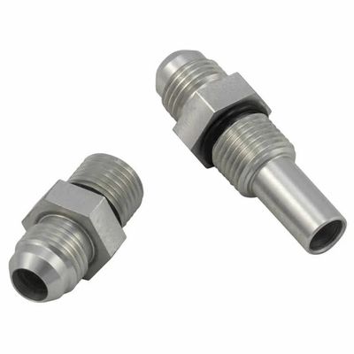 Bowler GM 4L80 Front &amp; Rear Cooler Fittings (-6AN Male 9/16-18 NPSM Thread) - 2410007