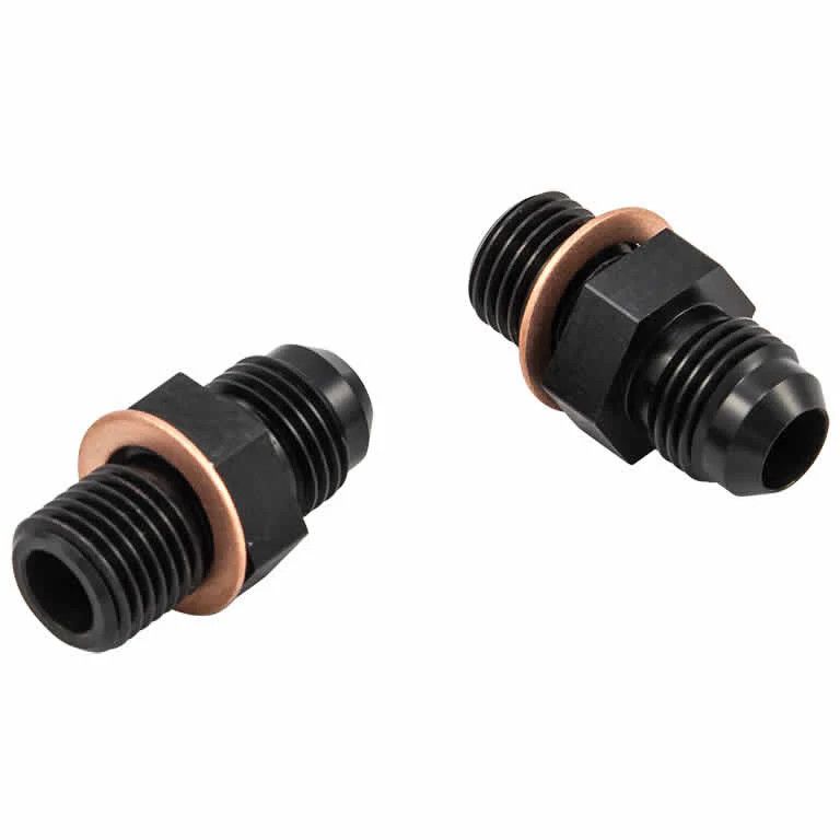 Bowler Transmission Cooler Fitting Kit (-6AN Male 1/4 NSPT Thread) - 2410004