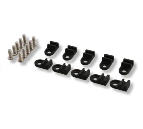 Bowler Single 3/16&quot;  Brake Hardline Clips - Set of 10 - 8000000