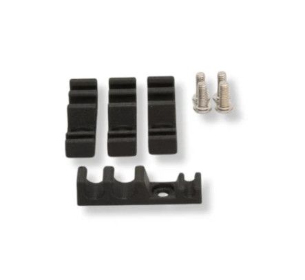 Bowler Triple 3/16&quot;, 5/16&quot; &amp; 3/8&quot; - Hardline Clips - Set of 4 - 8000030
