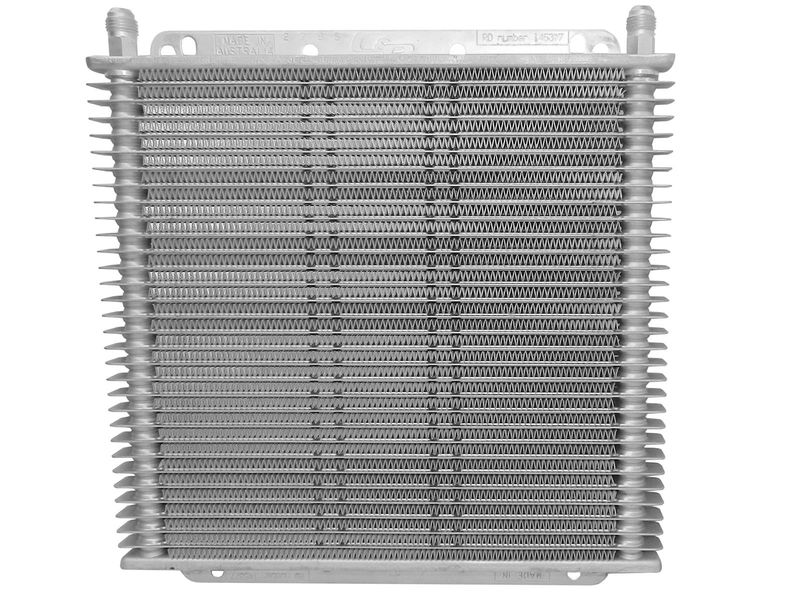 Transmission Cooler - 11&quot; x 10&quot; x 3/4&quot; w/ 6 AN Fittings - 2454218