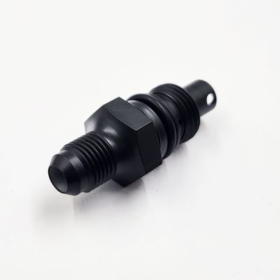 Pure Stealth Power Steering Flow Control Valve: -6 AN x 7/8&quot; Hex - Low Flow - For Type II GM Pump - 2.1 GPM - X11726