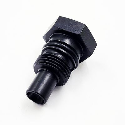 Pure Stealth Power Steering Flow Control Valve:  1&quot; Hex Flow Valve - Early Style GM Pump - 3.2 GPM With 16MM O-Ring Female Outlet - X11758