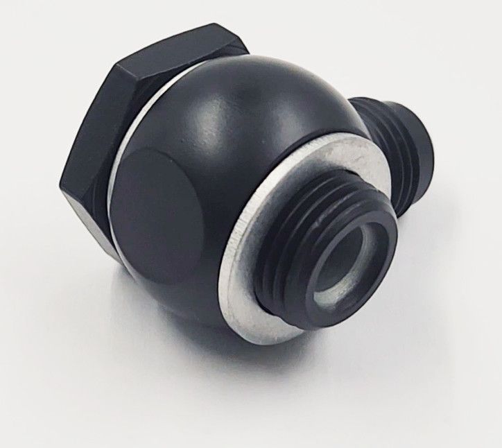 Pure Stealth Power Steering Banjo Assembly: 18MM -1.5 x -6 AN - (Steel) - (1 Banjo Fitting) - X11850