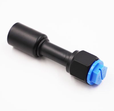 Pure Stealth #10 O-ring Beadlock Crimp Fitting For 5/8&quot; Heater Hose (Straight) - X354100