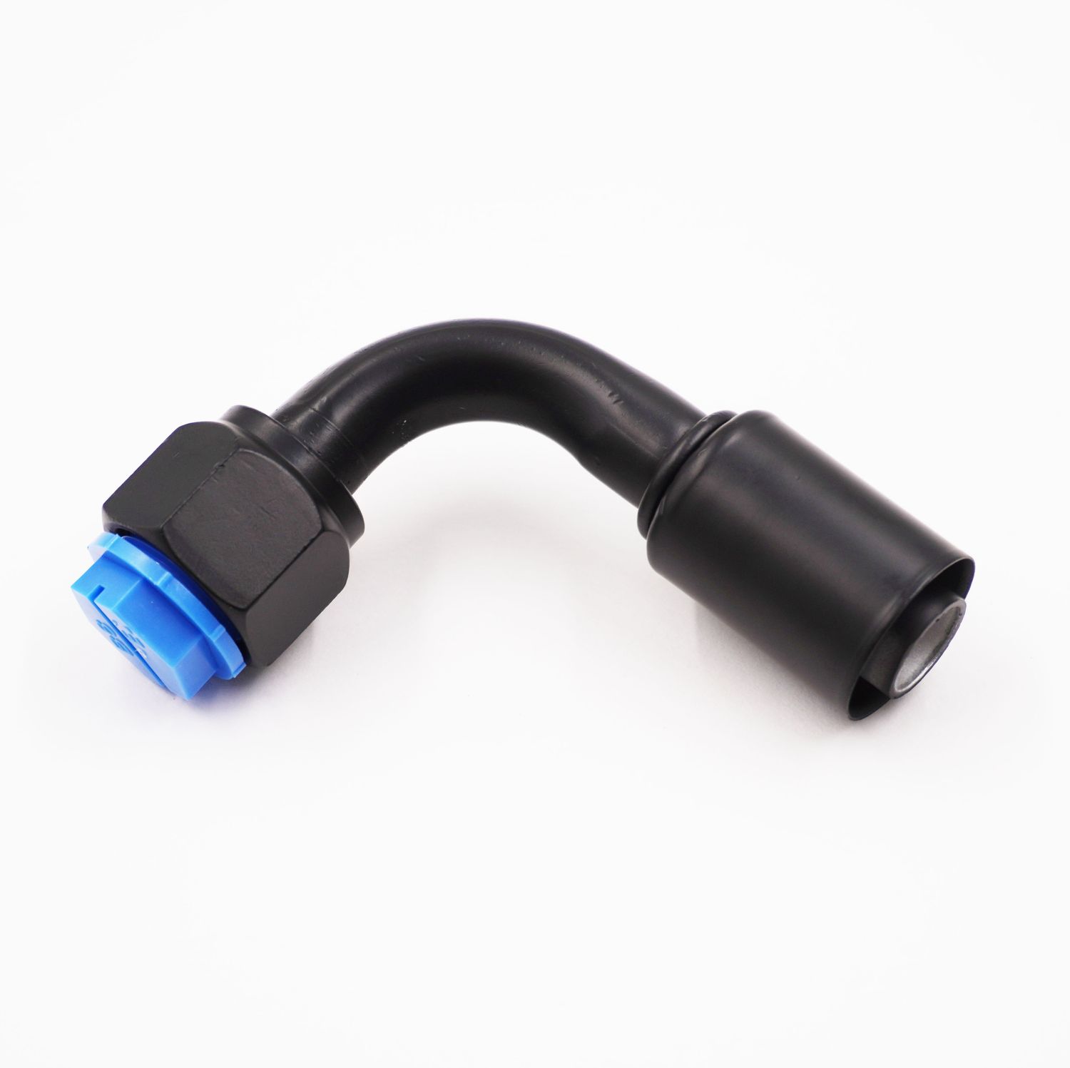 Pure Stealth #10 O-ring Beadlock Crimp Fitting For 5/8&quot; Heater Hose (90 Degrees) - X354300