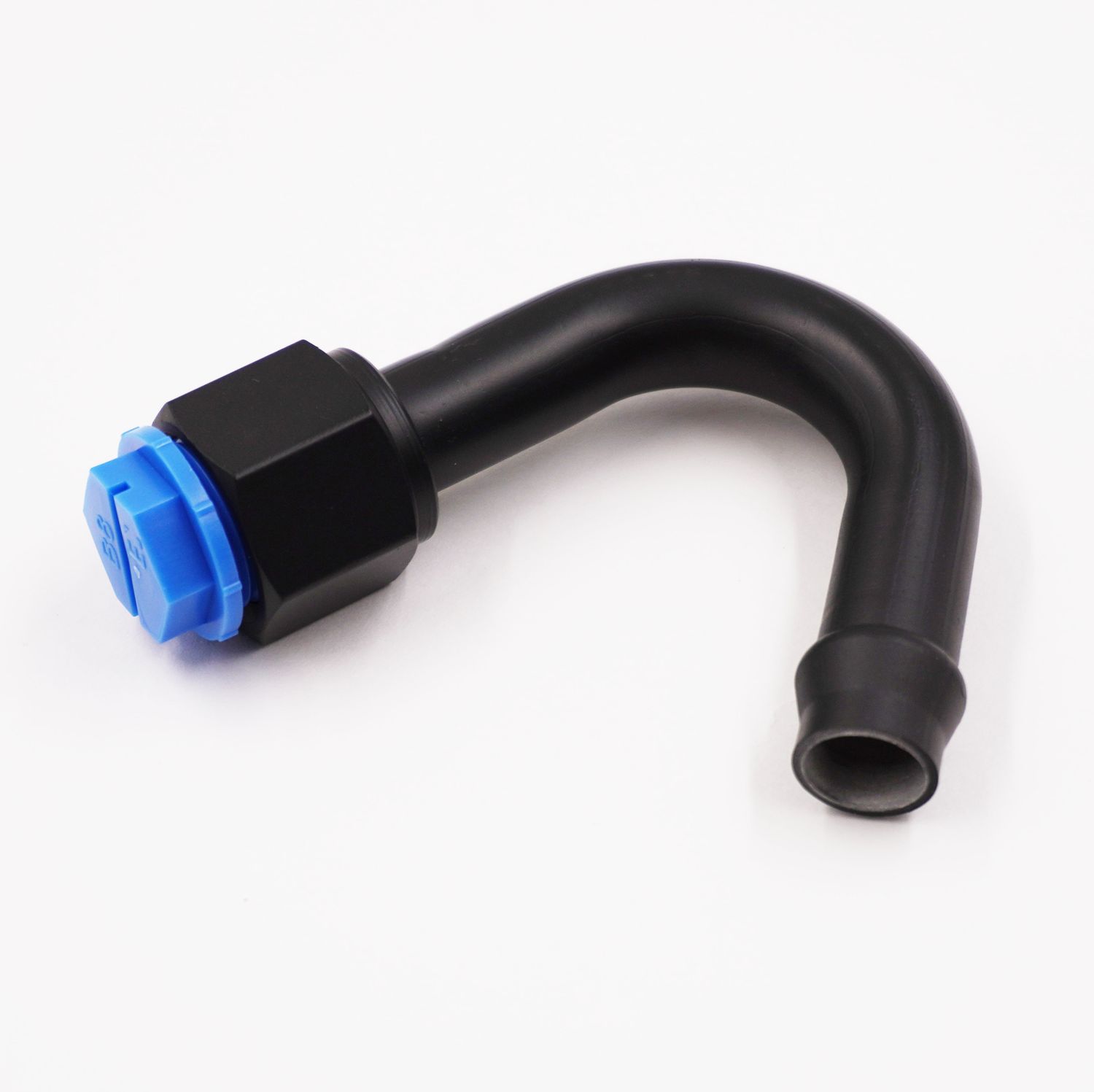 Pure Stealth #10 O-ring x 5/8” Heater Hose Barb Adapter Fitting (135 Degree)- X121047