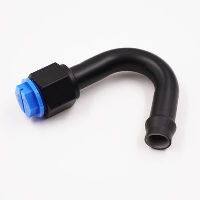 Pure Stealth #10 O-ring x 5/8” Heater Hose Barb Adapter Fitting (135 Degree)- X121047