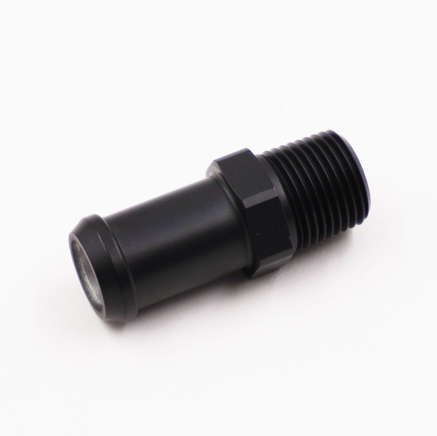 Pure Stealth 3/8&quot; NPT x 5/8&quot; Heater Hose Barb Adapter Fitting (Aluminum) - X341082