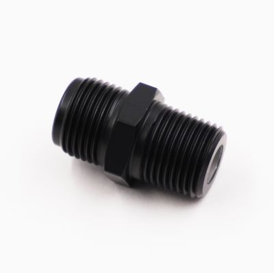 Pure Stealth Adapter: #10 Male O-Ring x 1/2&quot; NPT Male Adapter Fitting (Aluminum) - 15010