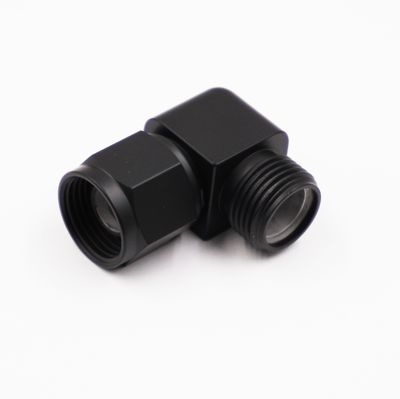 Pure Stealth A/C #10 Tite 90° Elbow With Swivel Nut - X15170