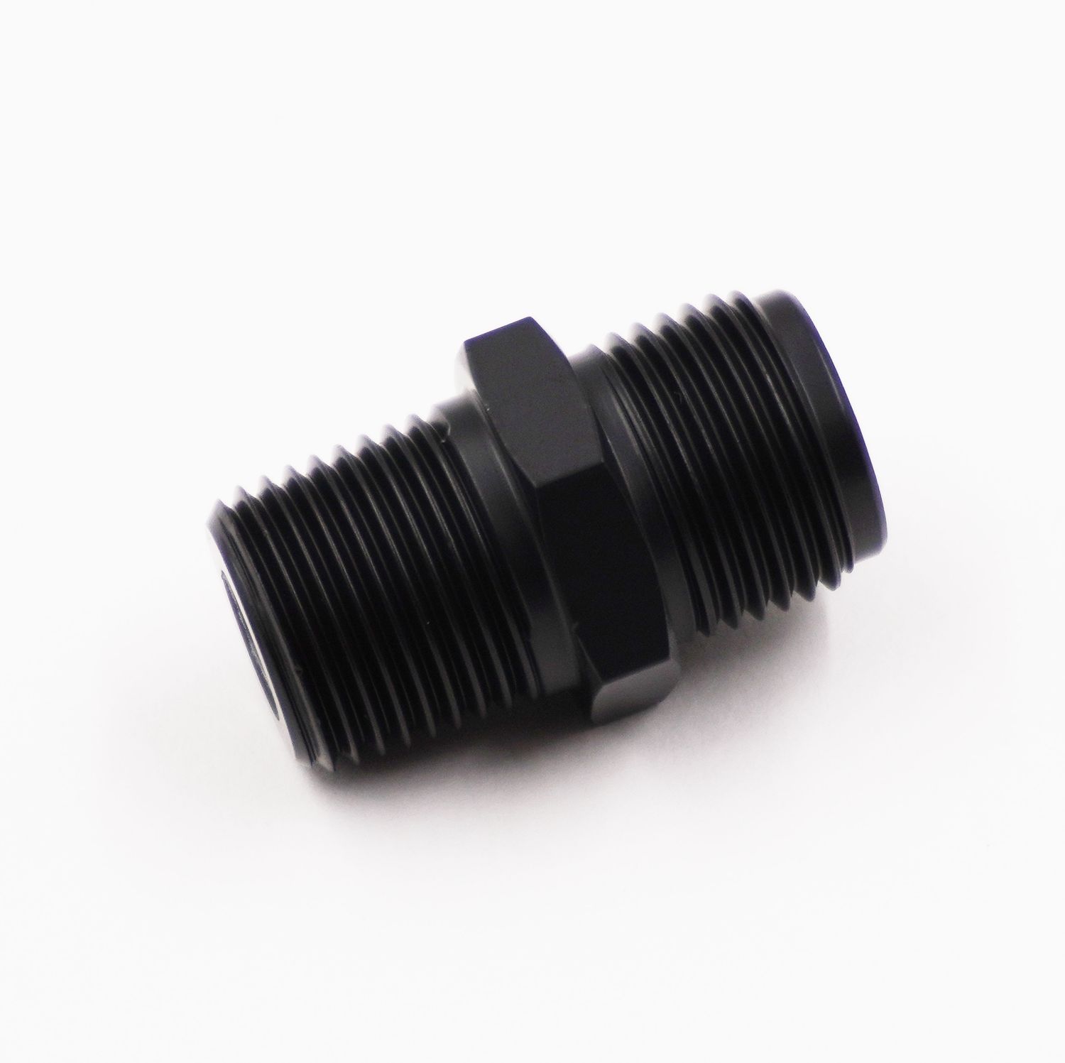 Pure Stealth Adapter: #10 Male O-Ring x 1/2&quot; NPT Male Adapter Fitting (Stainless Steel) - X36033-MPA