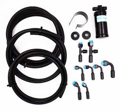 Pure Stealth Universal Reduced Barrier A/C Hose Kits