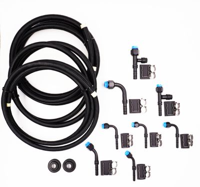 Pure Stealth Universal E-Z Clip A/C Hose Kits