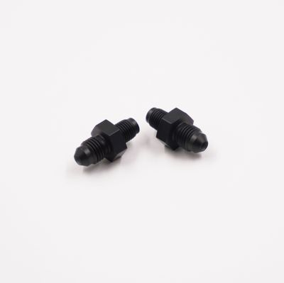 Pure Stealth Adapter Kit: 3/8-24 Male Inverted Flare x -4 AN (Steel) - (Pair) - X2010