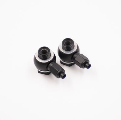 Pure Stealth Master Cylinder Banjo Kit: 7/16-24 &amp; 9/16-18 x -3 AN - Steel W/ Aluminum Tube Nuts &amp; Tube Sleeves - X3040