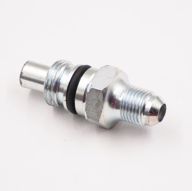Power Steering Flow Control Valve: -6 AN x 7/8&quot; Hex - Standard Flow - ForType II GM Pump - 3.2 GPM - 11725
