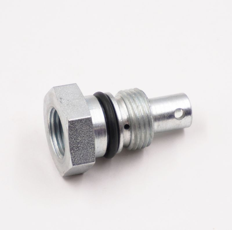 Power Steering Flow Control Valve:  1&quot; Hex Flow Valve - Early Style GM Pump - 3.2 GPM With 16MM O-Ring Female Outlet - 11758