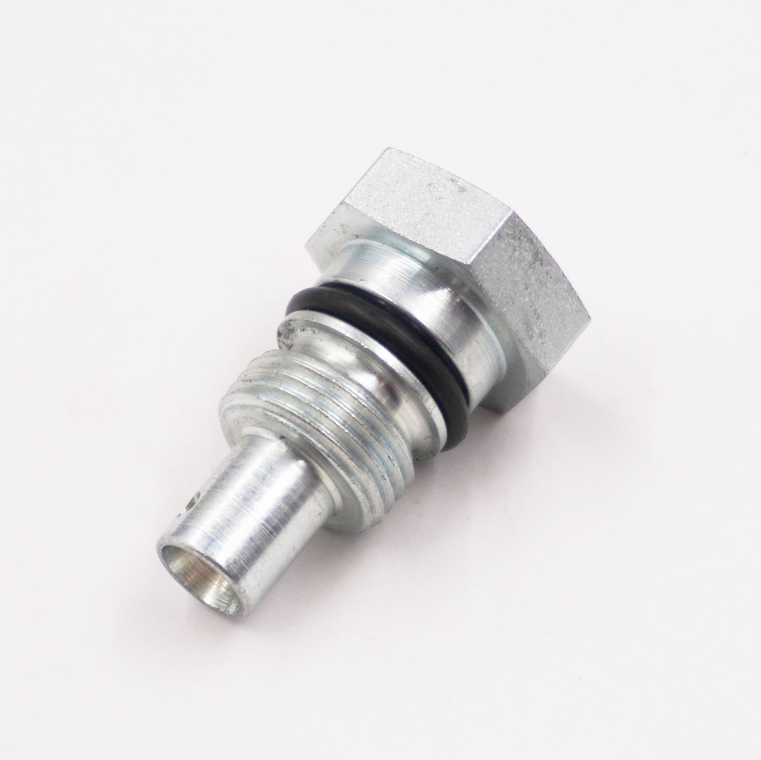 Power Steering Flow Control Valve: 7/8&quot; Hex Low Flow Valve - Type II GM Pump - 2.1 GPM with 16MM Ring Female Outlet - 11757