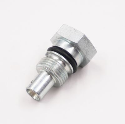 Power Steering Flow Control Valve: 7/8&quot; Hex Low Flow Valve - Type II GM Pump - 2.1 GPM with 16MM Ring Female Outlet - 11757