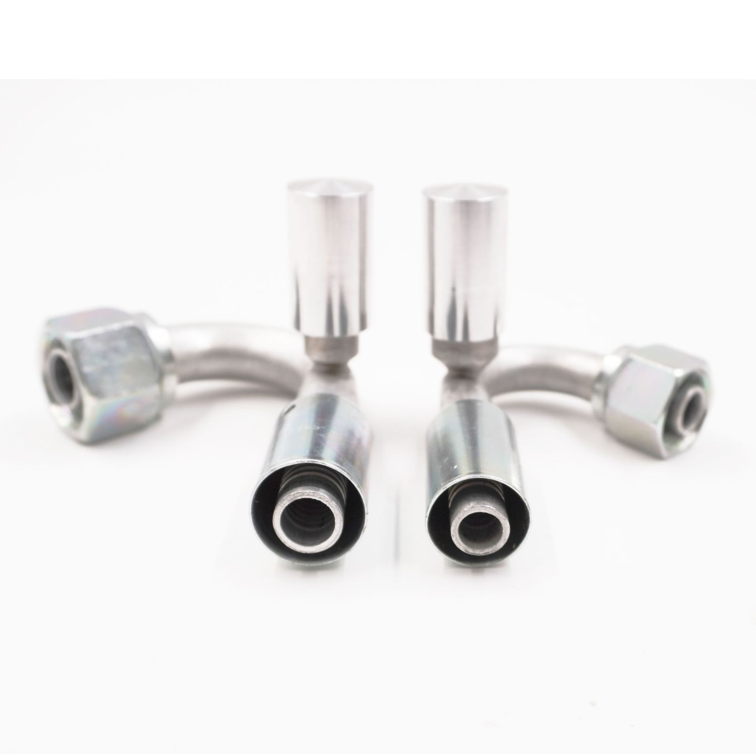 Polished Reduced Barrier Service Port Cap Kit - 15090-5