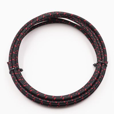 Pure Heritage  - 8 Gauge Wire - Black Braid w/ Red Tracer - 10&#39; length