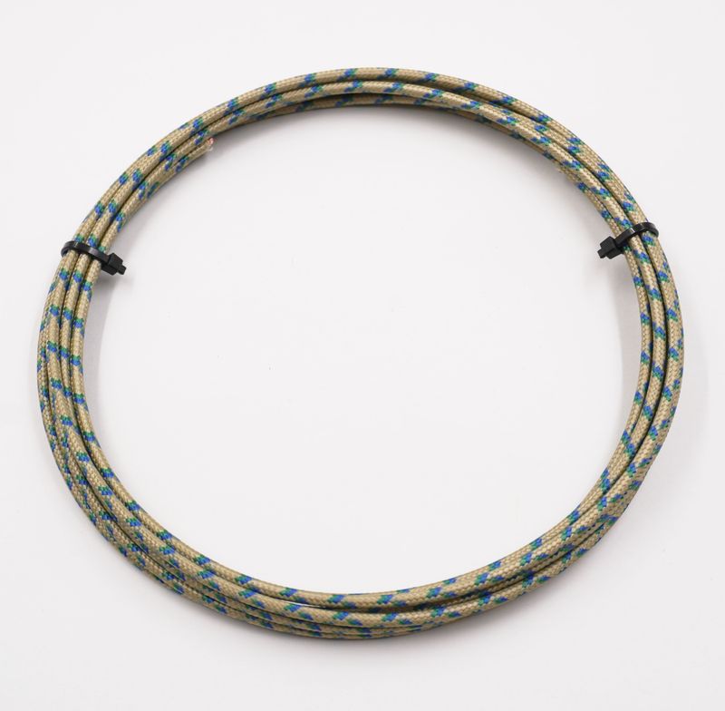 Pure Heritage  - 16 Gauge Wire - Gold Braid w/ Blue &amp; Green Tracer - 10&#39; length