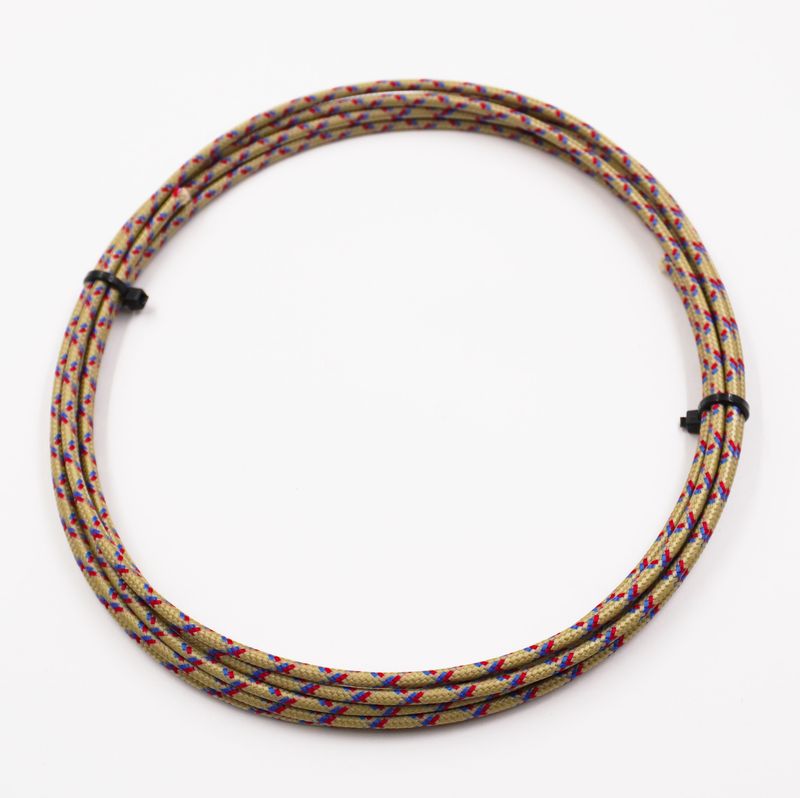 Pure Heritage  - 16 Gauge Wire - Gold Braid w/ Blue &amp; Red Tracer - 10&#39; length
