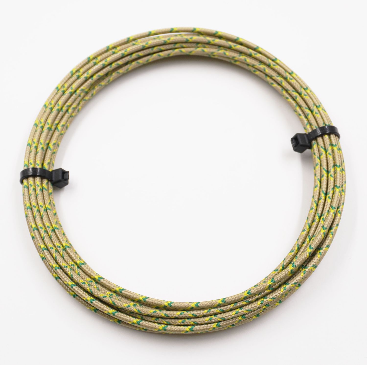 Pure Heritage  - 16 Gauge Wire - Gold Braid w/ Yellow &amp; Green Tracer - 20&#39; length