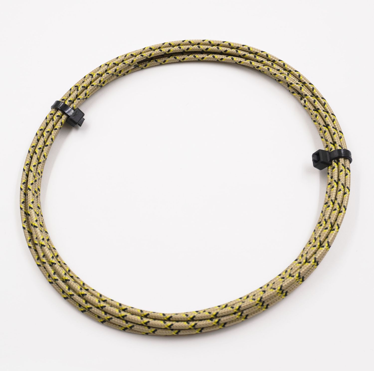 Pure Heritage  - 16 Gauge Wire - Gold Braid w/ Yellow &amp; Black Tracer - 10&#39; length