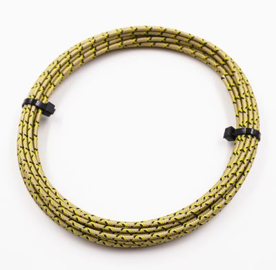 Pure Heritage  - 16 Gauge Wire -Gold Braid w/ Yellow &amp; Black Tracer - 20&#39; length
