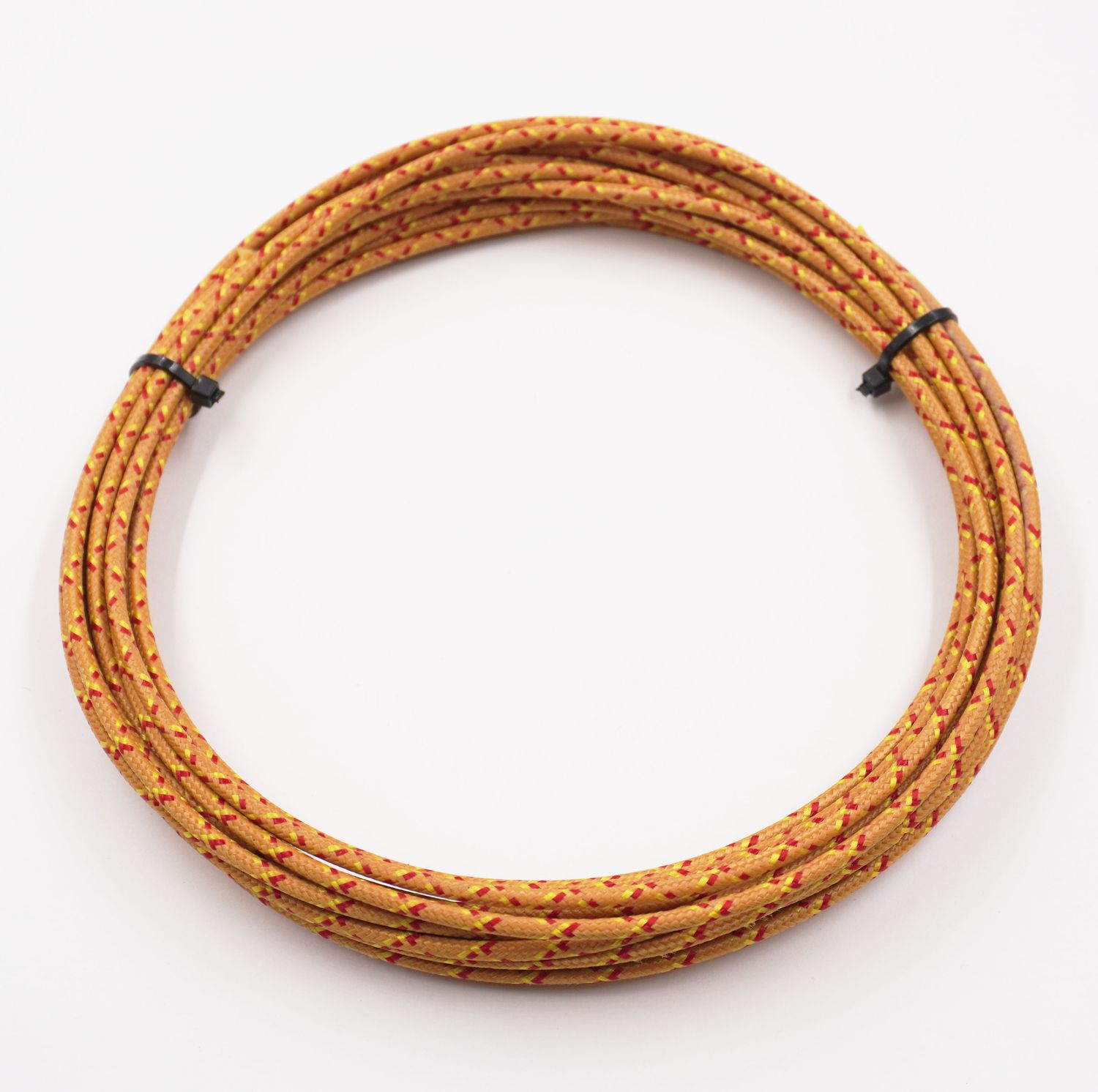 Pure Heritage  - 16 Gauge Wire - Marigold Braid w/ Yellow &amp; Red Tracer - 20&#39; length