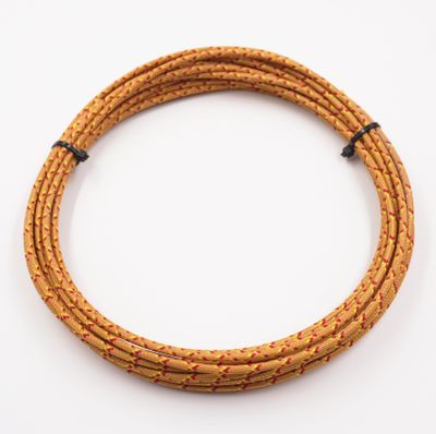 Pure Heritage  - 16 Gauge Wire - Marigold Braid w/ Yellow &amp; Red Tracer - 20&#39; length